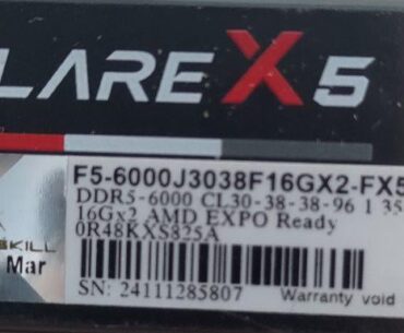 First time I win the hardware lottery... An A-die, right?