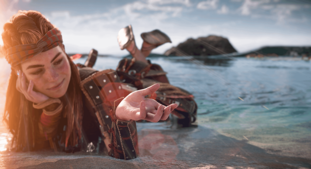 Screenshot from horizon forbidden west photo mode