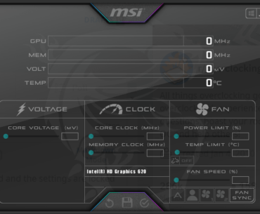 cant overclock in hp laptop