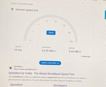 My internet is a joke I don’t understand