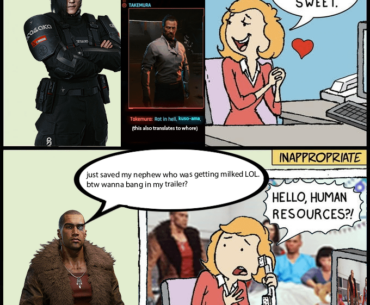 Saw a river post and it reminded me to make this. In my opinion, the two better male romance for Fem V