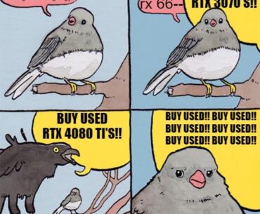 when you ask for budget gpu recommendations
