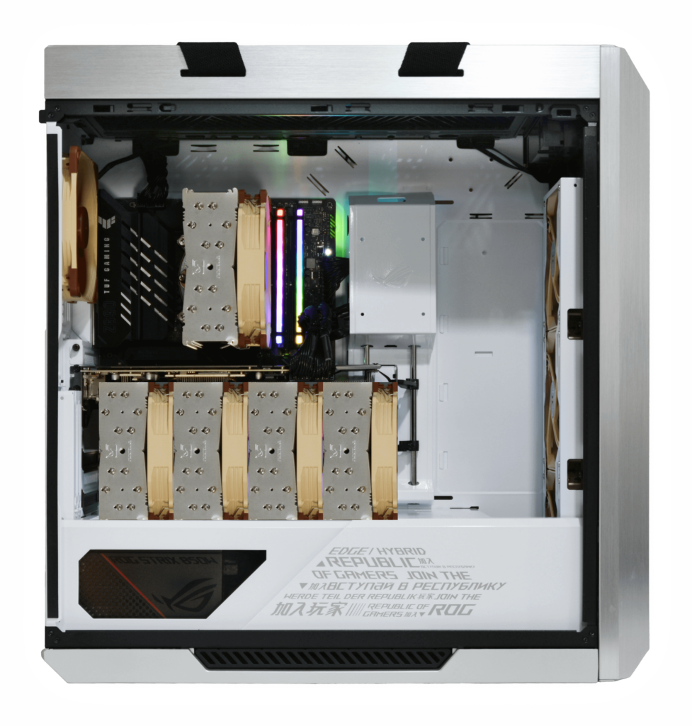 With GPU support being a trend and GPU coolers being oversized, why aren't we seeing GPU fans-fins that act as GPU supports too?