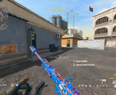 Knowing this guy was just waiting there with a riot shield for a free kill makes this so much better