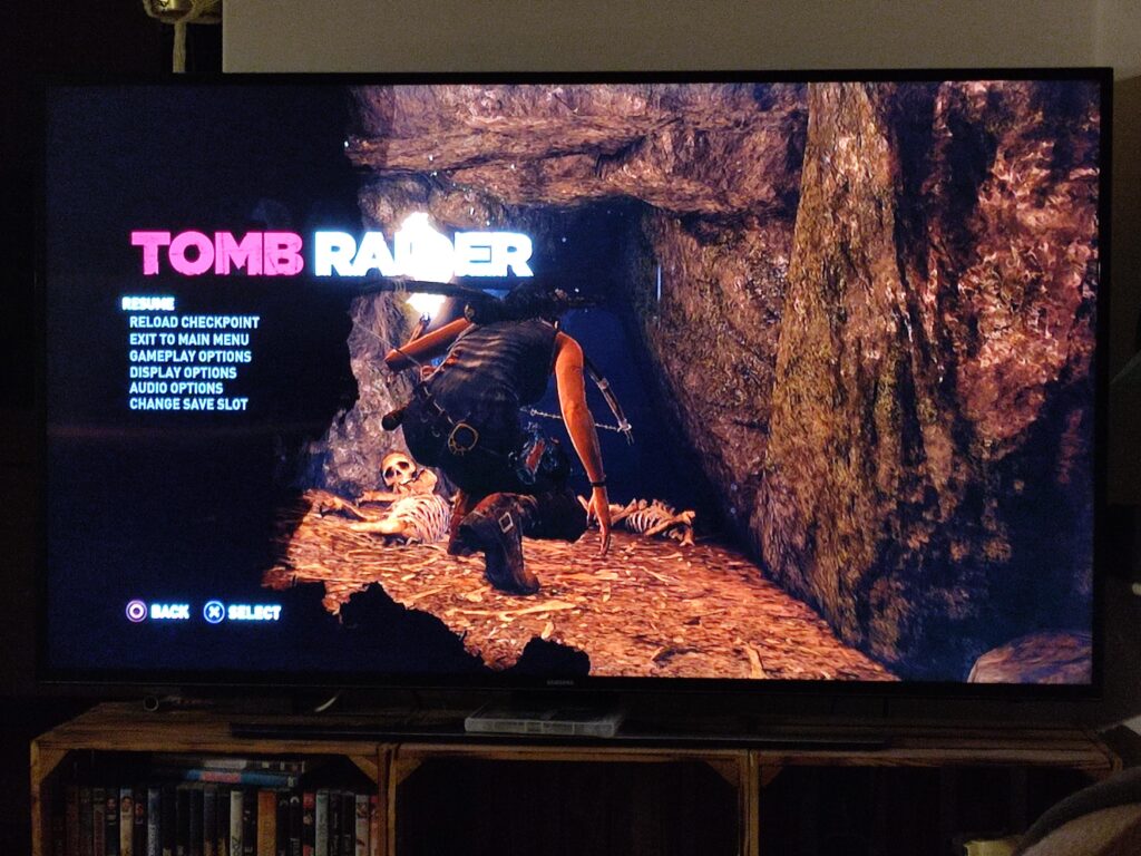 Playing Tomb Raider for the first time, wish me luck