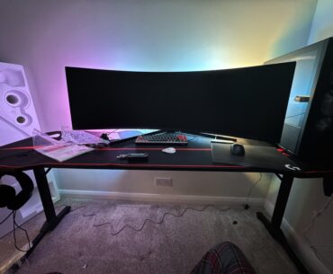 New desk set up