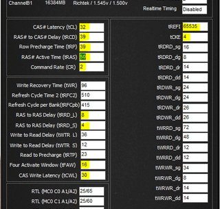 Any timings I should work on to improve performance?