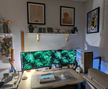 Finally getting my dream setup, something cozy :)