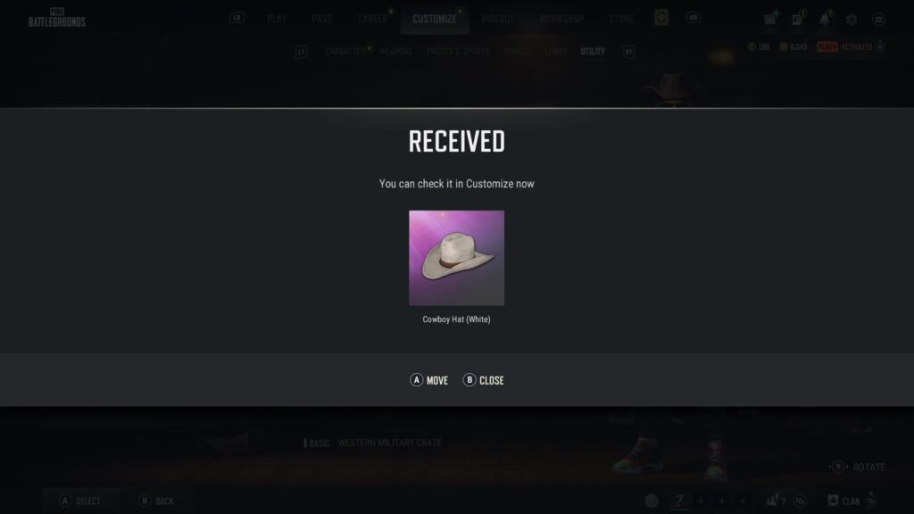 After about 5 YEARs, I finally got the White Cowboy Hat!