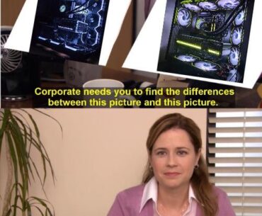 I feel like 90% of people just post the same build with different colored LEDs...
