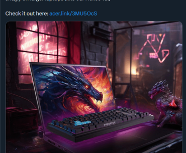 Acer Predator expects you to place your TKL keyboard ON TOP of your laptop for gaming