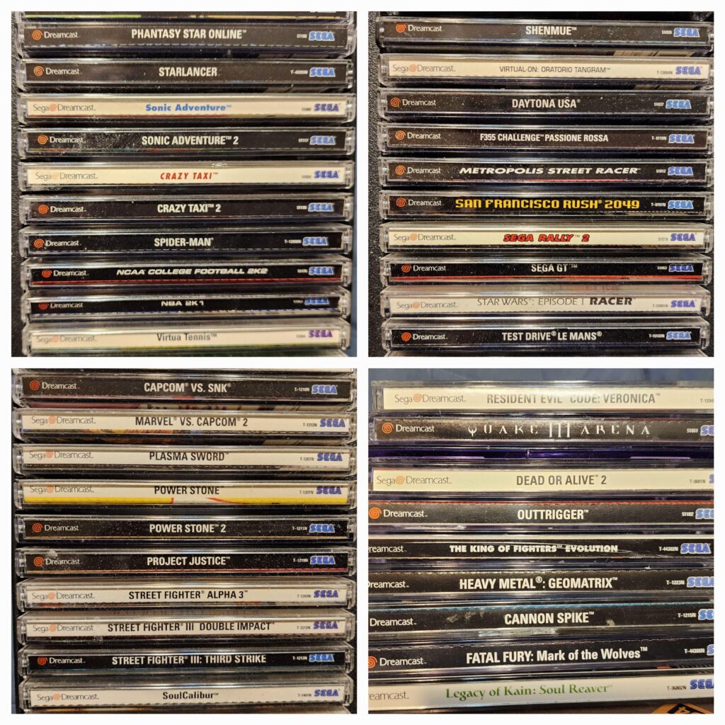 My Dreamcast Library