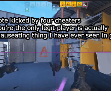 Not my OC screenshot, but I can relate to this. Cheating in general just seems to be getting worse, either cheats have become more sophisticated and harder to detect, or dev's have been less concerned about making fixes.