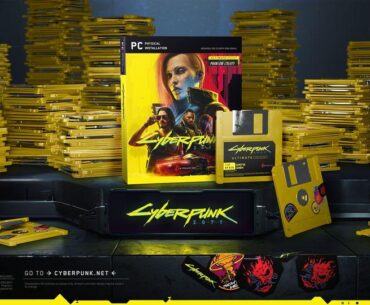 Cyberpunk 2077 floppy edition limited edition!