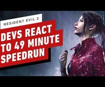 Resident Evil 2 49-minute speed run - can we discuss the weird tricks used to beat the game so easily?