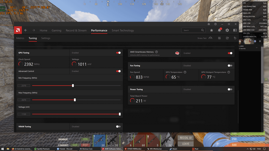 New to this. 3 apps show different GPU clock speeds. Which one shows