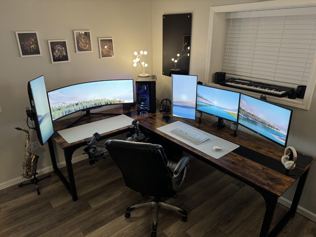 Fun/Work Battlestation Completed