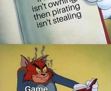 If buying isn't owning, then pirating isn't stealing