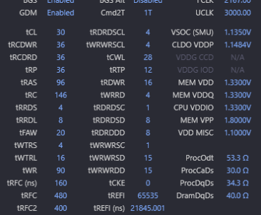 tRAS and tRC 60 and 90 isnt stable wtf?