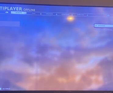 Cold War screen says “multiplayer offline” but my ps5 is connected to the internet.. how can I play online?