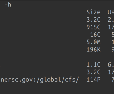 Saw people post their petabyte storage, and I raise you 114PB! (I don't have a gui for a nice screenshot, so terminal must suffice)