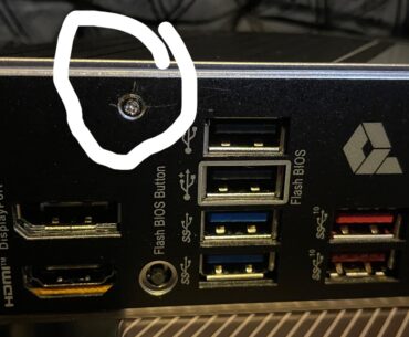 Stripped screw in motherboard usb panel and I’ve been at it for 10 hours. How do I get it out?