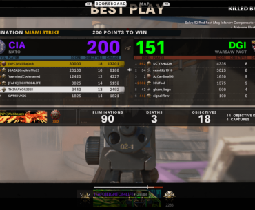 One of my top 5 CW games ever this morning (outside of Nuketown shenanigans)