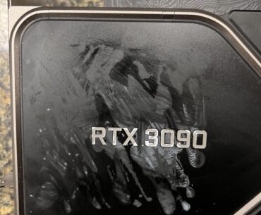 Previous owner had extra heat sinks on this card, this is how it looks after removal, cant get it any better. Any advice?