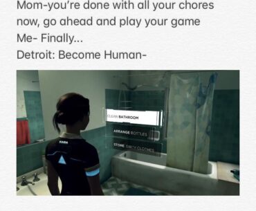 Detroit: Become Cleaning Lady