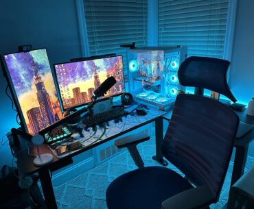 Finished the desk area