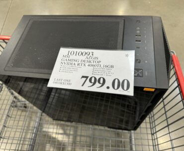 Seen a few Costco deals in the $900 range. Thought I’d share my find for $799.