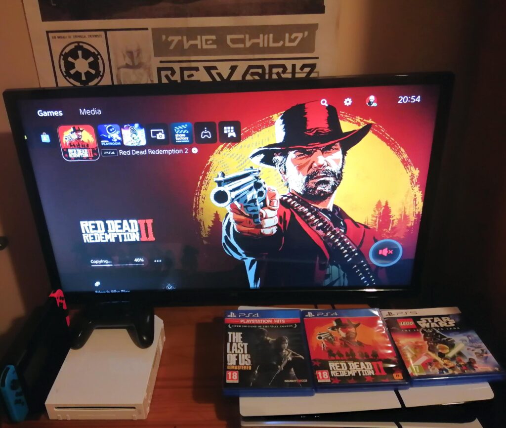 Got a PS5 Slim at the weekend, and picked up The Last of Us Remastered and RDR2 today. Can't wait to play it. Big fan of the first game.