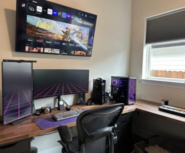 massively upgraded from my previous set up