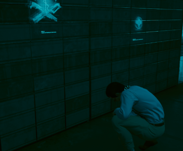 Found a random guy at the Columbarium seemingly mourning Rebecca. Me too, dude.