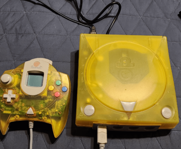 My resurrected Dreamcast.