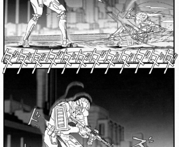 {CRUSADERS2295-ep4.}The recently completed pages of line drafts