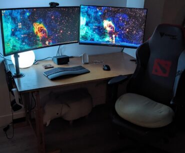 Aiming for a much more clean setup this time around