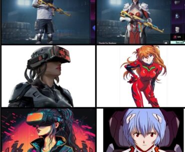 The new cosmetics from custom crate look awesome, very cyberpunk/Evangelion style