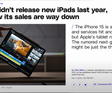 Remember when Steve Jobs said it's the "Post-PC Era" when the iPad was released?