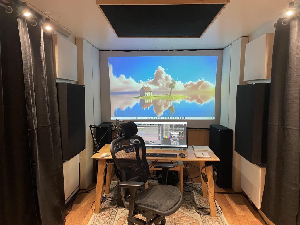 I game and do film audio editing!