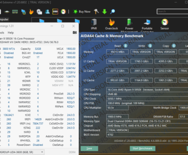 Latest 5950x b-die timings at 1.43v =)