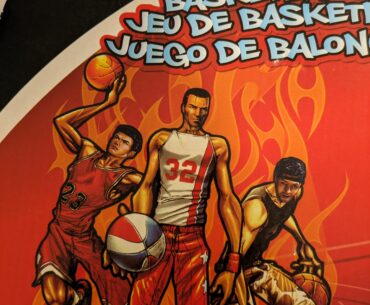 Found this cheap office basketball hoop in the Dollar Store and something about it seemed familiar...