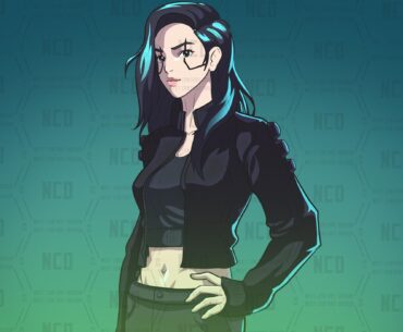 Cyber Punk Character Art Made By Me!!!
