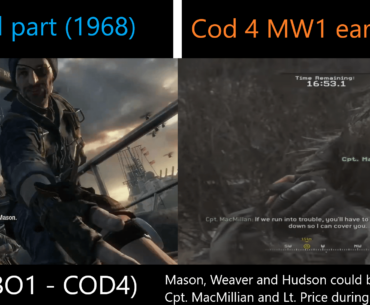 Black Ops 1 - Modern Warfare 1 (crossover suggestion)