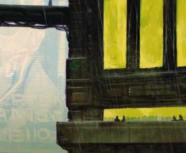 Cyberpunk/Dark Future concept piece for a game I'm developing