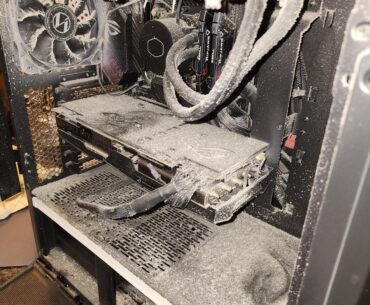 Friends PC was running a little hot