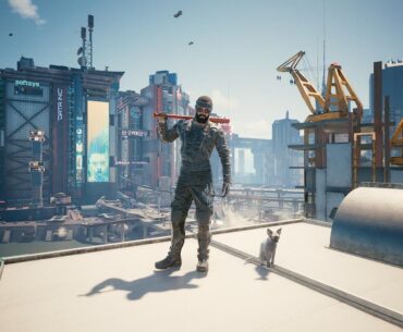 Anyone else like parkouring to explore the rooftops?