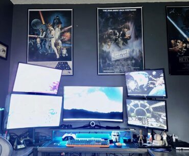 My work and play setup