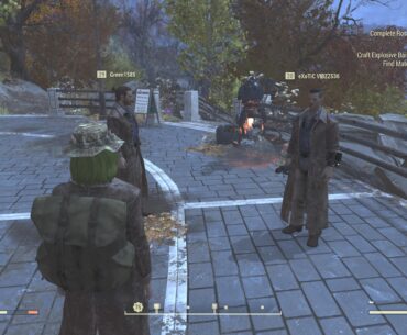I made a hobby in Fallout 76 where I find low level players and give them cowboy dusters I’ve crafted
