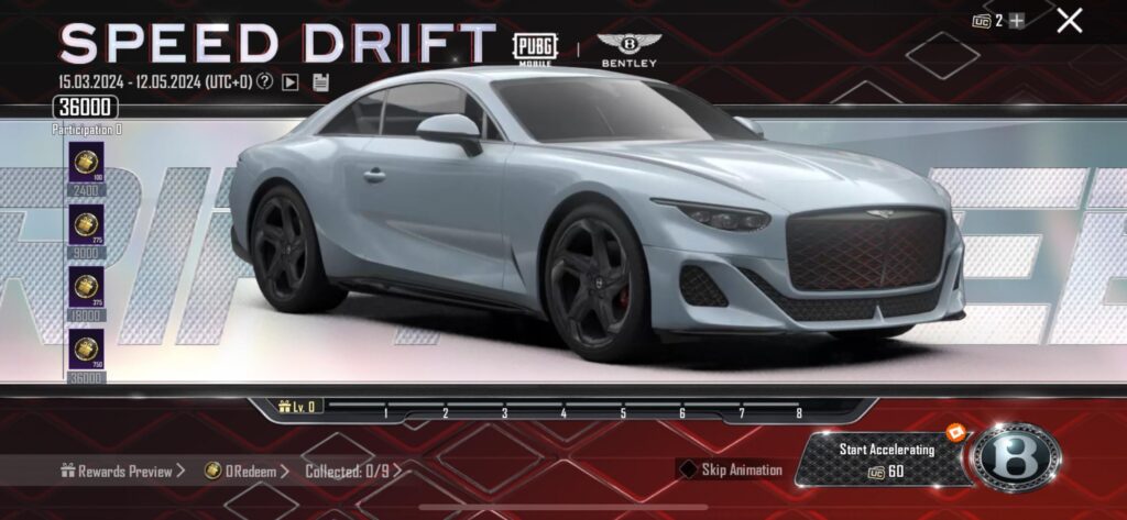 How much UC does it take to get a Bentley?